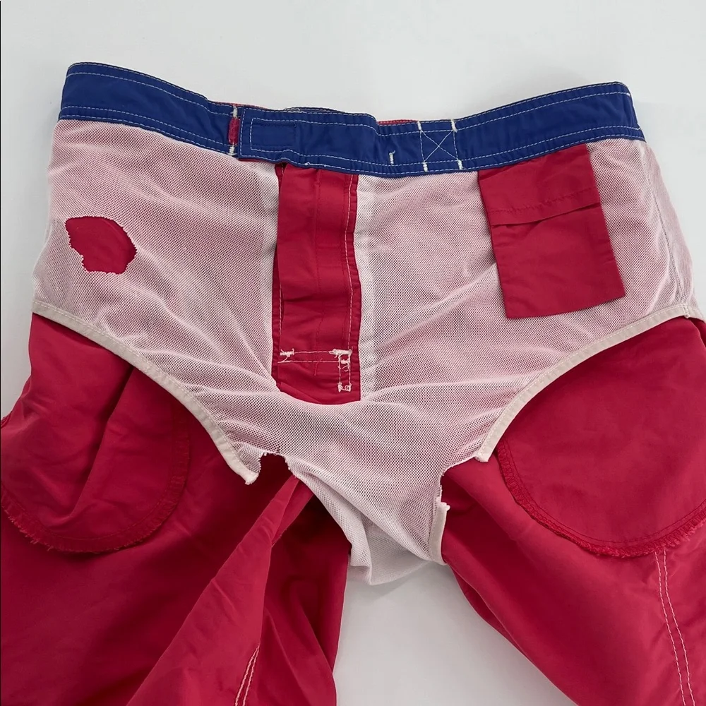 Polo by Ralph Lauren Men's Coral Swim Shorts activewear beach pool‎ nylon S